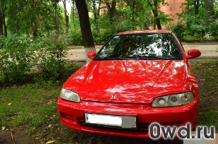 Битый автомобиль Honda Civic Coupe